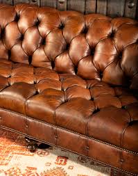 winchester tufted leather sofa craft