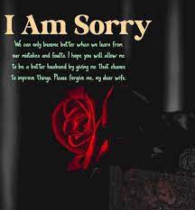 75 sorry es for husband to apologise
