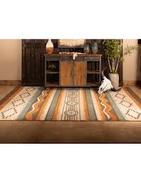 tucson teal rug southwestern style