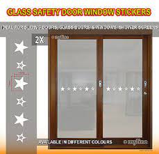 Glass Safety 017 Stars Window Door