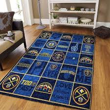 logo nba living room carpet rug