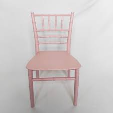 resin chiavari chair pink