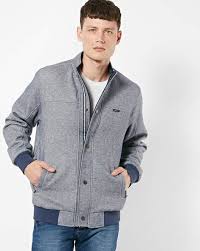 Jacket With Snap Button Placket