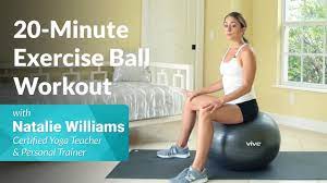 20 minute exercise ball workout you
