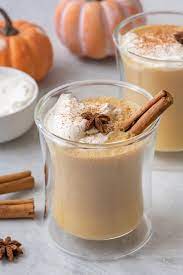 homemade pumpkin e latte