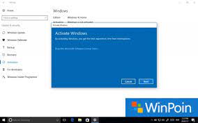 Berikut adalah cara aktivasi windows 10 dengan mudah : Tutorial Lengkap Cara Aktivasi Windows 10 Permanen Winpoin
