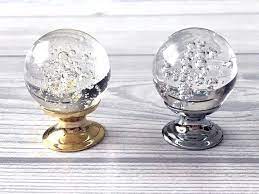 Bubble Glass Knobs Dresser Knobs Drawer