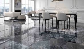 polished porcelain tile flooring