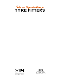 tyre fitters health and safety