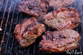 grilled pork shoulder steaks bylena com