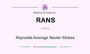 rans reynolds average navier ss