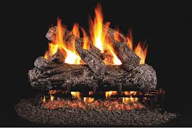 Real Fyre Vented Rustic Oak Gas Logs 24