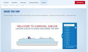 carnival jubilee virtual tours and ship