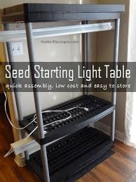 Diy Seed Starting Light Table Quick