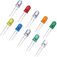 100 Pieces Clear Led Light Emitting Diodes Led Lamp Assorted Kit 10 Colors 5 Mm