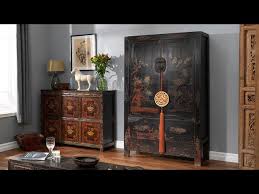 black lacquer chinese wedding cabinet