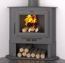 ch 5 corner wood burning stove the