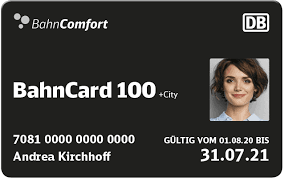 100 or one hundred (roman numeral: Bahncard 100 12 Monate Ticketlos Reisen