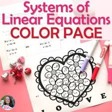 Systems Of Linear Equations Valentine S
