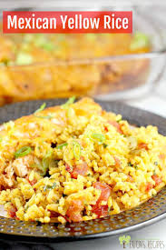 mexican yellow rice erica s recipes