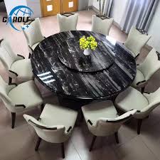 Table extends by pulling both ends and dropping in leaf. Best Price Modern 6 Chairs Marble Top Round Dining Table With Lazy Susan Dining Tables Aliexpress