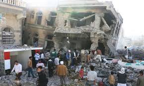 Image result for ‫جرائم العدوان على اليمن‬‎