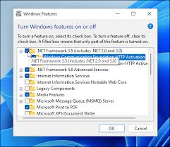 how to enable net framework 2 0 and 3