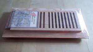 solid wood self rimmed air supply vent