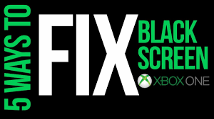 xbox one stuck at black screen fix
