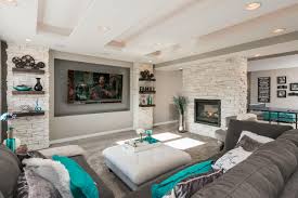 Concrete is the most popular material used to construct basements. How To Finish Basement Walls Hgtv