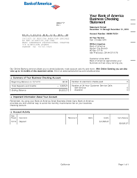 Create Editable Bank Statement Template For Chase