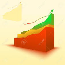 3d Bar Chart Bar Graph Element Illustration For Business Finance