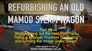 refurbishing an old mamod steam wagon
