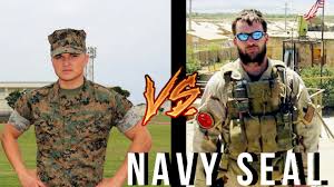 u s marine tried the navy seal body armor challenge