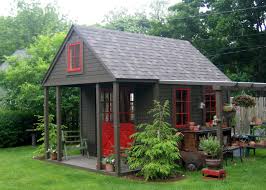 Sheds, garages & outdoor storage. Pin By Teresa Dennis On Favorite Places Tiny Spaces Backyard Sheds Backyard Storage Sheds Shed With Porch