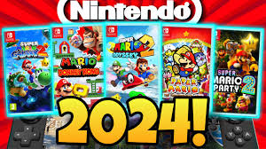 mario games on switch in 2024 are