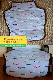 Reversible Car Seat Cover Free Sewing