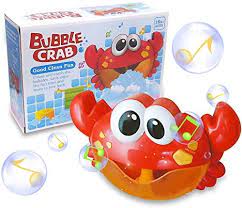 3.2 out of 5 stars with 108 ratings. Zhenduo Baby Bath Bubble Toy Bubble Crab Bubble Blower Bubble Machine Bubble Maker With Nursery Rhyme Bathtub Bubble Toys For Infant Baby Children Kids Happy Tub Time Red 180705 Buy Online At