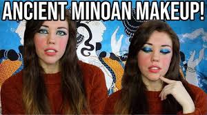 i tried an ancient minoan makeup