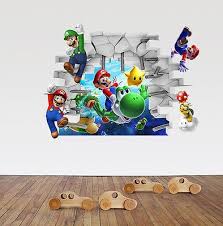New 3d Super Mario Bros Removable Huge