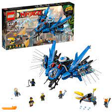LEGO Ninjago Movie Lightning Jet 70614 (876 Pieces) - Walmart.com