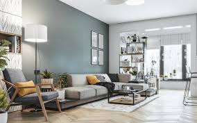 A scandinavian home starts with a calming canvas of white and grey. 5 Fresh Funky Scandinavian Style Home Interiors Scandinavian Style Home Home Interior Design Scandanavian Interiors