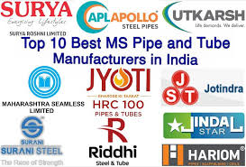 ms pipe manufacturers in india 2022