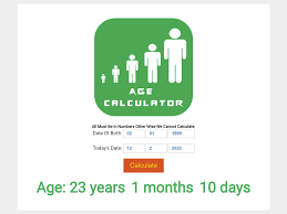 javascript calculate age in years