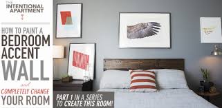 how to paint a bedroom accent wall and