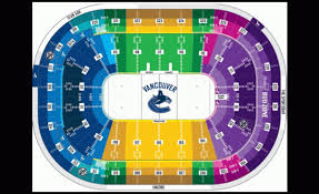 Vancouver Canucks Home Schedule 2019 20 Seating Chart