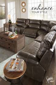 reclining sectional ashley furniture