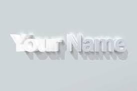 3d names your names as a wallpaper