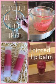 diy tinted lip balm recipe how