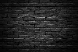 dark black brick stone wall texture